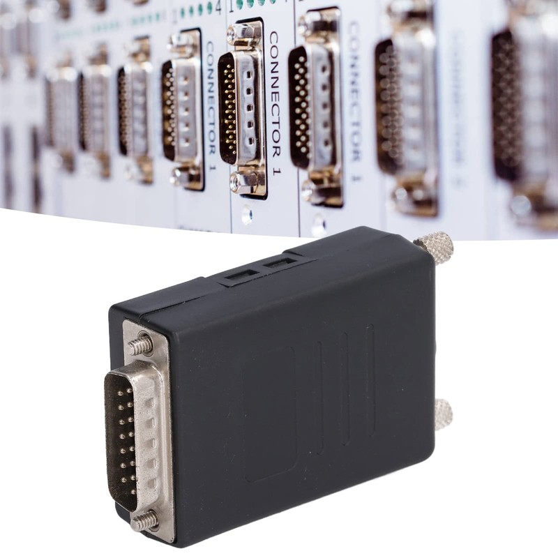 DB15 Breakout Plug, D SUB Male Solderless Serial to DB15