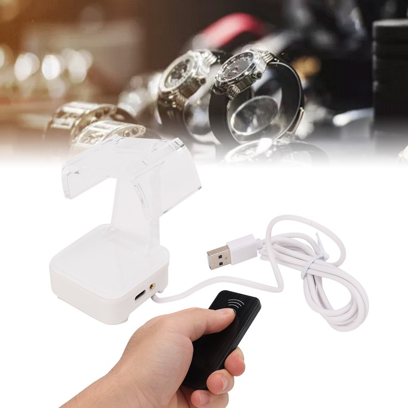 Watch Anti Theft Display Stand Clear Acrylic High Sensitivity Safety