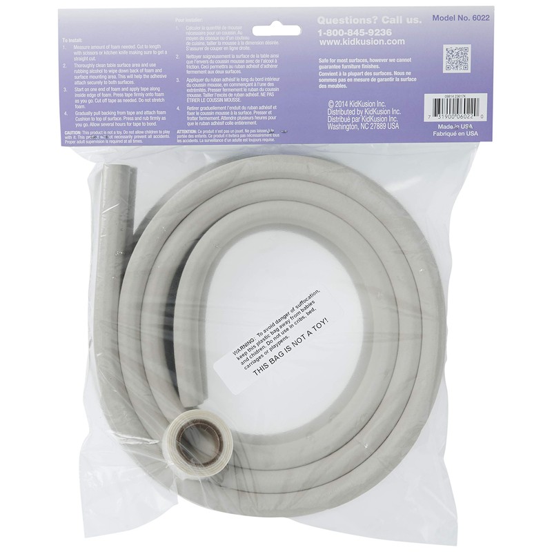 KidKusion Jumbo Edge Cushion, Brown