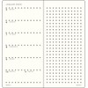 LEUCHTTURM1917 372874 Weekly Calendar & Notebook Dotted Wallet (B6+ x