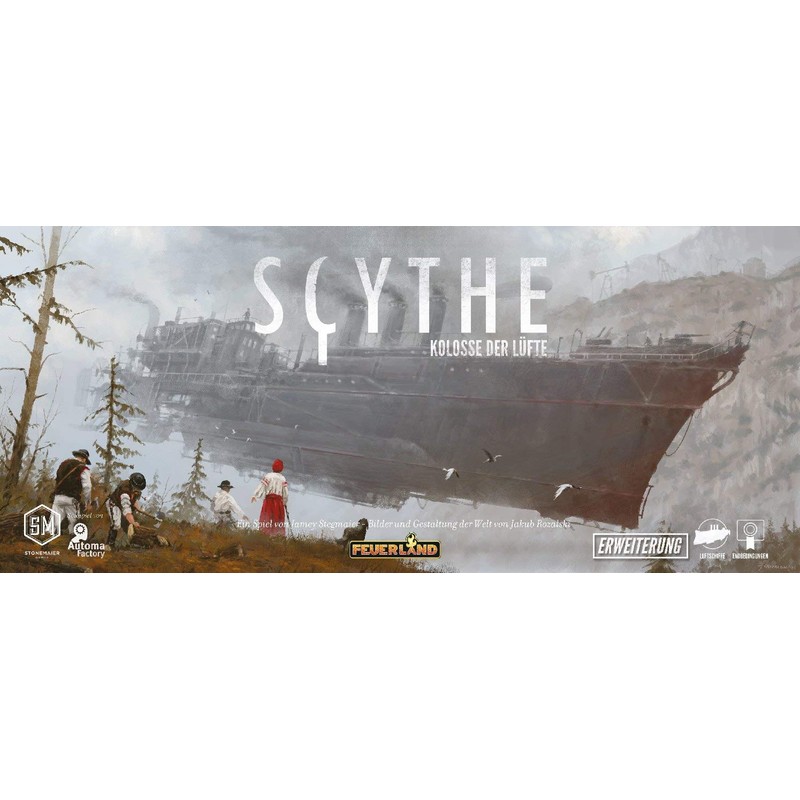 Feuerland Spiele 12 - Scythe Kolosse der Lüfte