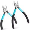 DURATECH 5-Inch and 6-Inch Professional Flush Cutters, Wire Cutters Heavy