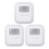 LED Plug-in Motion Sensor Light Wall Night Lamp with Brightness
