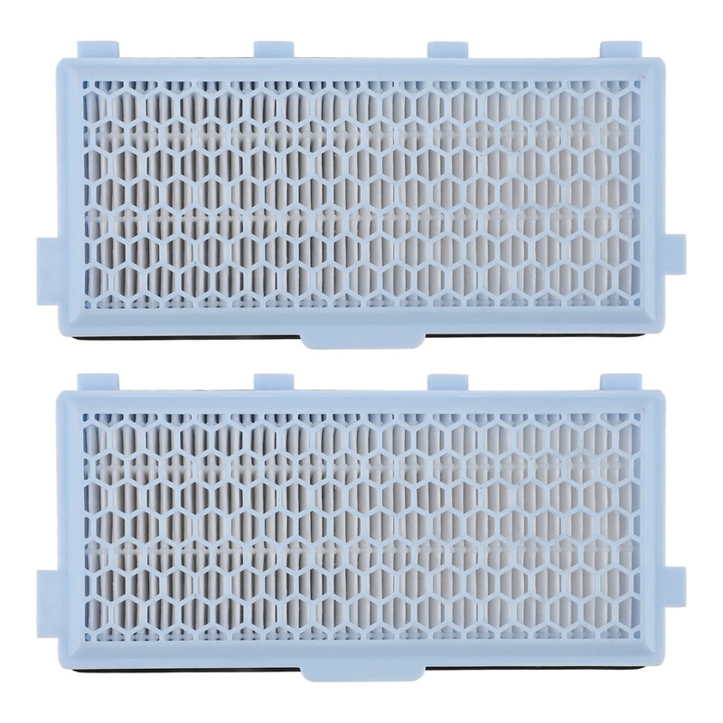 2Pcs Vacuum Cleaner Activated Carbon Filter Replacement for Miele C1
