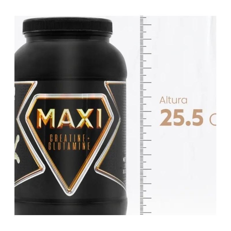 Creatina Glutamina Maxi Protein 1 Kg 50 Servicios