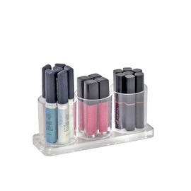 Azar Displays 225573 Three Cup Acrylic Deluxe Holder