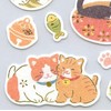WANOWA 1354125 Japanese Sticker, Cute, Modern