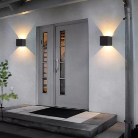 lampara pared LED 12w Luz De Pared Luz Arbotante Led Pared Uso Exterior 3000k