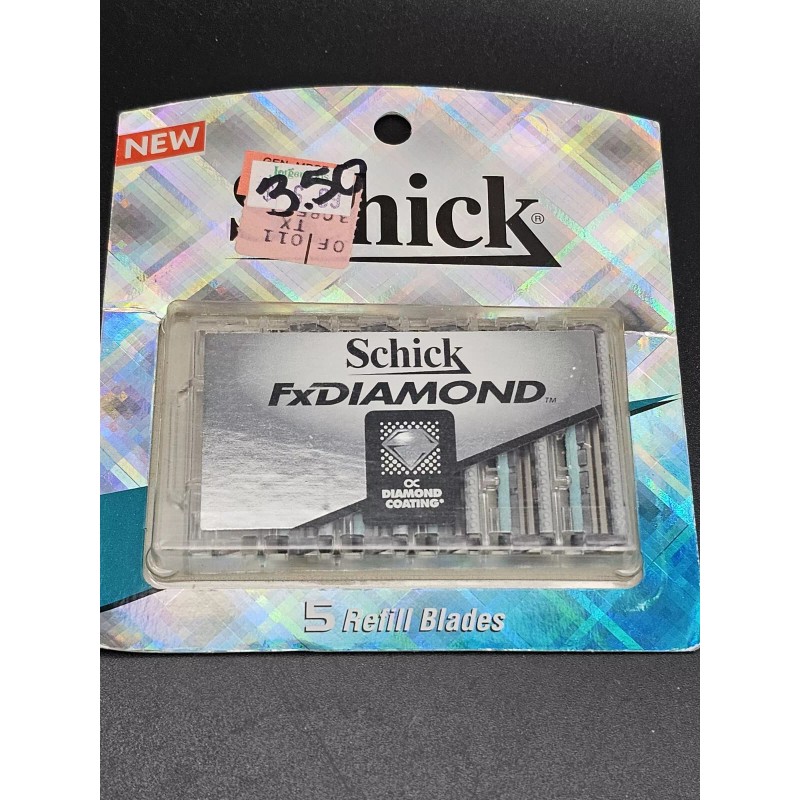 Schick NOS Schick FX Diamond blades Vintage Cartridges 5 Refills