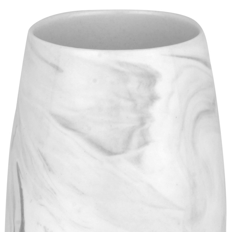 Kleine Wolke 5854901852 Zahnputzbecher Marble, Anthrazit