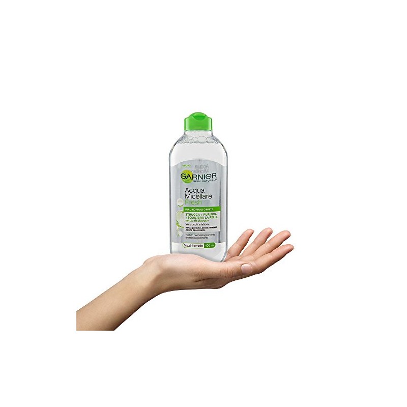 Garnier Acqua Micellare Fresh per Pelli Normali o Miste, 400