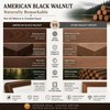 Natural American Black Walnut Wood Picture Frame, 2x3 Inch