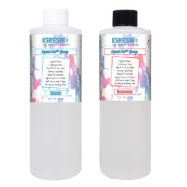 Liquid Art™ Clear Epoxy Resin Coating for Canvas & Wood Art - 32oz Kit