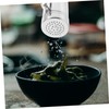 SHOWERORO 3pcs Stainless Steel Powdered Sugar Shaker Baking Duster Lid