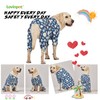LovinPet Giant Dog Pajamas, Jellyfish and Starfish Deep Sea Print,