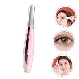Baluue Mini Electric Eyelash Curler for Women Heated Lash Curling Brush Non-slip Grip