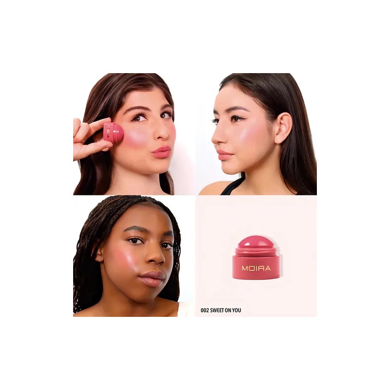 Rubor Moira Soft Blush Balm Tono Del Maquillaje 002 Sweet