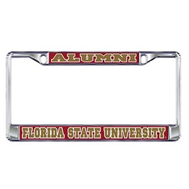 Craftique Florida State Seminoles Plate Frame (Domed FSU Alumni Metal Frame_17123)