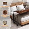 BYMECOST Laptop Desk for Bed, Adjustable Height & Length Laptop