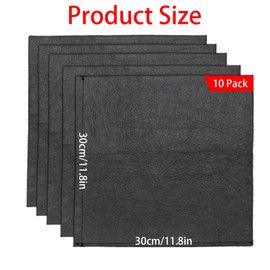 AIVORO Pack of 10 Thickened Magic Cleaning Cloth, 30 x 30 cm Miracle Cloth, Cleaning Cloth, Reusable Microfibre Cleaning Cloth for Kitchen, Bathroom, Cars Glass