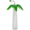 VFM - Tropical Palm Tree Bottle 11" Drinking Cup With