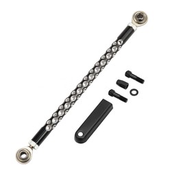 SOPINEKO Shift Linkage Gear Shifter Levers for Harley Touring Electra Street Road Wide Tour Glide Road King Trike(Porous&Black)