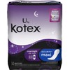 U by Kotex Maxi Pads, Overnight, Unscented 14 ea (Pack