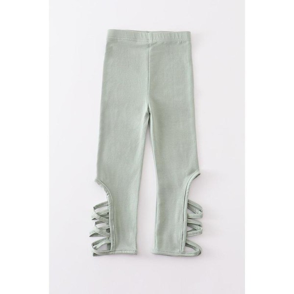 Sage Hollow Out Legging - Size: 6