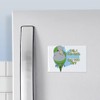 CafePress Can You Fly Quaker Parrot Rectangle Magnet, 3"x2" Refrigerator