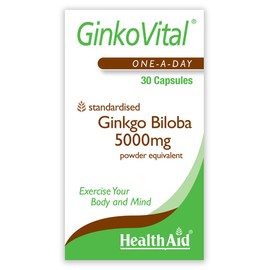 HealthAid Ginko Vital (Ginkgo Biloba) 30 Capsules