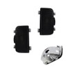 GTINTHEBOX 2PCS Smoked Lens Tailgate Reverse Backup Lights Lamps Housing