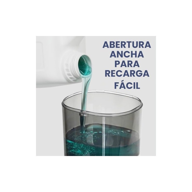 AIKE Dispensador de jabón automático líquido para montaje en pared,