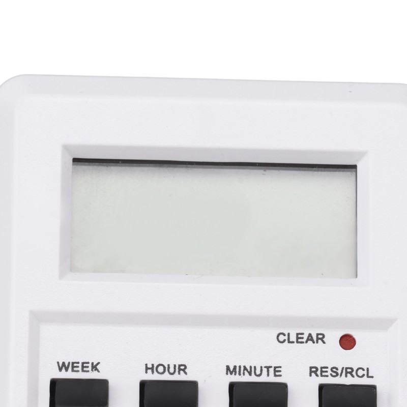 Indoor Mini Outlet Timer Digital Countdown Timer Outlet Indoor Timed