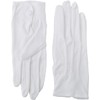 SANDAI Men's High Breath Anti-Slip Cotton Formal White Gloves, S,