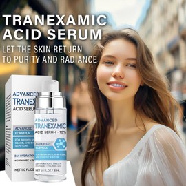 "Hajoyful "Suero de ácido tranexámico, suero corrector de decoloración, loción facial con efecto humectante, fórmula natural para el cuidado de la piel