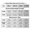 DaysU Micro Fleece Baby Sleep Sack 12-18 Months, 1.0 TOG