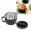 304 Stainless Steel Instant Noodle Bowl 1200ML Large Capacity Noodle