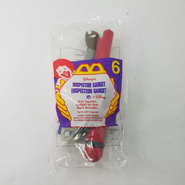 McDonald's 1999 McDonald's Happy Meal Toy Inspector Gadget Arm Squirter