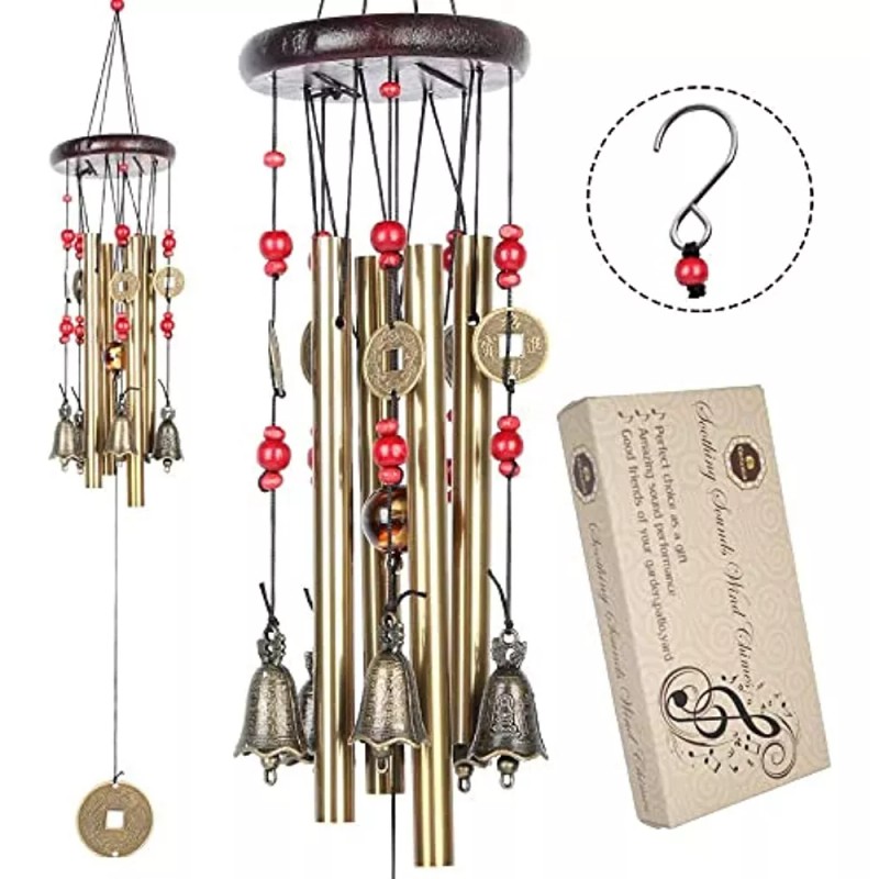 . Campanas De Viento Retro Tradicionales Chinas Para