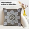 Beaded Throw Pillow Cover/Euro Sham/Cushion Sham, Super Luxury Soft Pillow