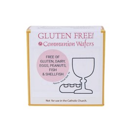 Communion Wafers Gluten Free Individually Wrapped 25. CT. for Sacred Worship
