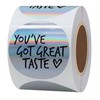 Hycodest Holographic Rainbow Label You've Got Great Taste Business Thank