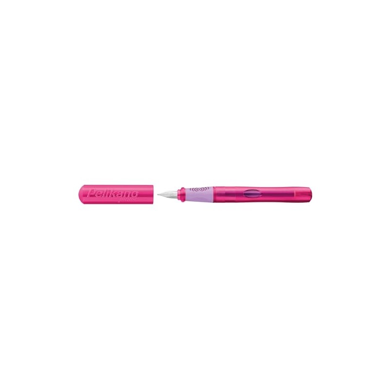Pelikan Pelikano Junior 824866 Fountain Pen for Left-Handed Users, Pink,