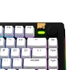 Glorious Gaming - GPBT Basics (PBT Keycaps), Classic White, No
