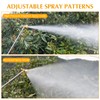 SAMIQU Brass Atomizing Nozzle - Adjustable, High-Pressure Irrigation Spray Misting