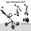 XDriveMax Golf Pull Push Cart 2 Wheel,Foldable Golf Push Cart
