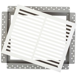 LUXAIRY VENTS CliqueElite CE14 Magnetic Air Return Vent, Removable Cover, Mold Moisture & Water Resistant, Discreet Flush Mount, for Ceilings & Walls (14" x 8")