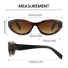 Cyxus 1185 Women's Sunglasses, Cat Eye Frame, Ultra Lightweight, Small