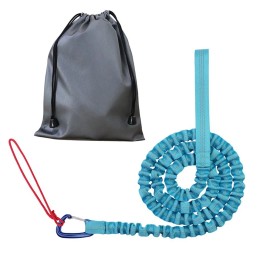 Unbranded Mountain Bike Trailer Rope,Towing Rope,Outdoor Cycling Parent-child Pulling Rope - Blue