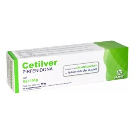 Maver Cetilver Gel 8 % con Pirfenidona 10 g Uso Día/Noche para Todo Tipo de Piel